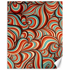 Psychedelic Swirls Canvas 16  X 20  by Filthyphil