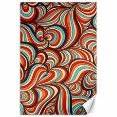 Psychedelic Swirls Canvas 20  X 30 