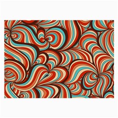 Psychedelic Swirls Large Glasses Cloth (2 Sides) by Filthyphil