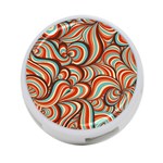 Psychedelic Swirls 4-Port USB Hub (Two Sides) Back