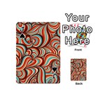 Psychedelic Swirls Playing Cards 54 Designs (Mini) Front - SpadeJ