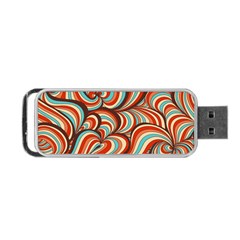 Psychedelic Swirls Portable Usb Flash (two Sides)