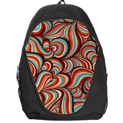 Psychedelic Swirls Backpack Bag by Filthyphil