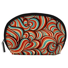 Psychedelic Swirls Accessory Pouch (large) by Filthyphil