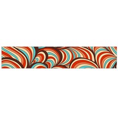 Psychedelic Swirls Large Flano Scarf 