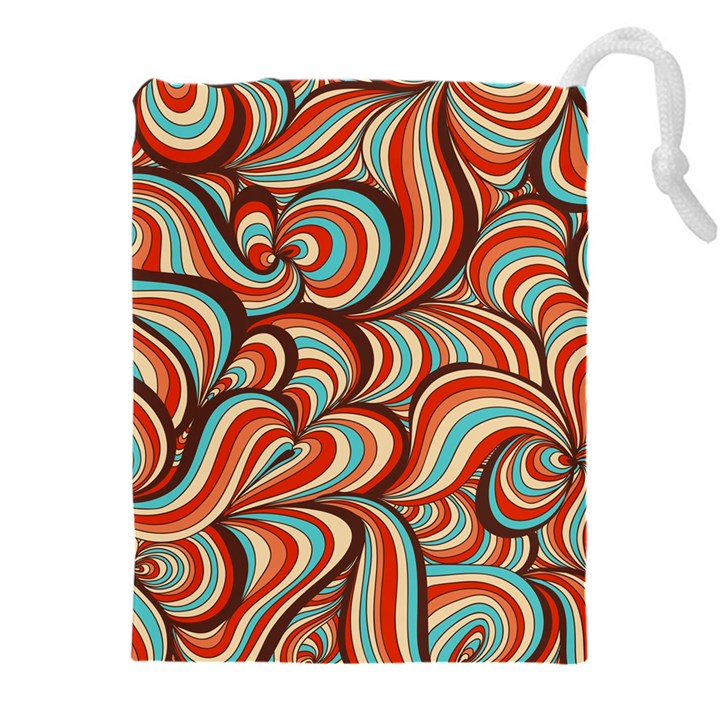 Psychedelic Swirls Drawstring Pouch (5XL)