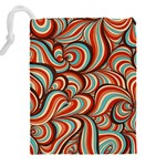 Psychedelic Swirls Drawstring Pouch (5XL) Back