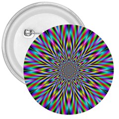 Psychedelic Wormhole 3  Buttons by Filthyphil