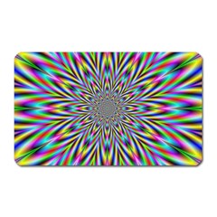 Psychedelic Wormhole Magnet (rectangular) by Filthyphil