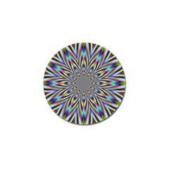 Psychedelic Wormhole Golf Ball Marker (4 Pack) by Filthyphil