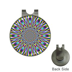 Psychedelic Wormhole Hat Clips With Golf Markers by Filthyphil