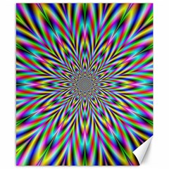 Psychedelic Wormhole Canvas 8  X 10  by Filthyphil