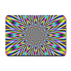 Psychedelic Wormhole Small Doormat  by Filthyphil