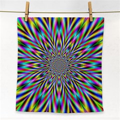 Psychedelic Wormhole Face Towel by Filthyphil