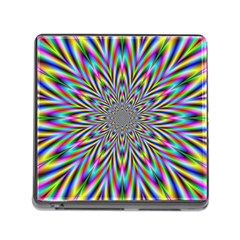 Psychedelic Wormhole Memory Card Reader (square 5 Slot) by Filthyphil