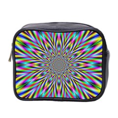 Psychedelic Wormhole Mini Toiletries Bag (two Sides) by Filthyphil