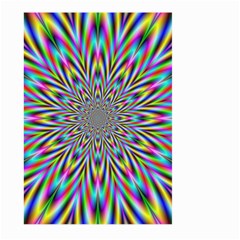 Psychedelic Wormhole Large Garden Flag (two Sides) by Filthyphil