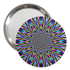 Psychedelic Wormhole 3  Handbag Mirrors by Filthyphil