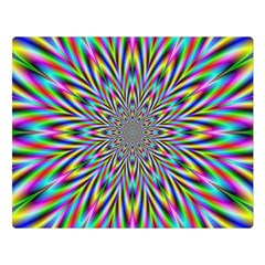 Psychedelic Wormhole Double Sided Flano Blanket (large)  by Filthyphil