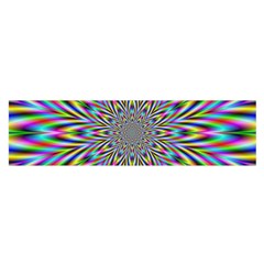 Psychedelic Wormhole Satin Scarf (oblong) by Filthyphil