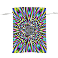 Psychedelic Wormhole  Lightweight Drawstring Pouch (xl) by Filthyphil