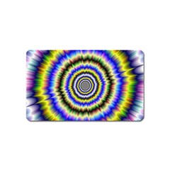 Psychedelic Blackhole Magnet (name Card) by Filthyphil