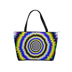 Psychedelic Blackhole Classic Shoulder Handbag by Filthyphil