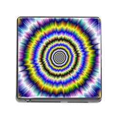 Psychedelic Blackhole Memory Card Reader (square 5 Slot) by Filthyphil