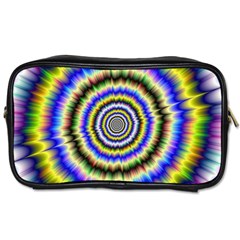 Psychedelic Blackhole Toiletries Bag (Two Sides)