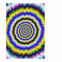 Psychedelic Blackhole Small Garden Flag (two Sides)