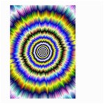 Psychedelic Blackhole Large Garden Flag (Two Sides) Front