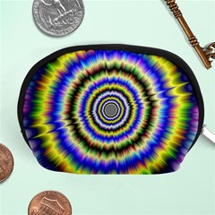 Psychedelic Blackhole Accessory Pouch (medium) by Filthyphil