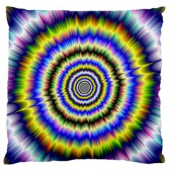 Psychedelic Blackhole Standard Flano Cushion Case (one Side) by Filthyphil