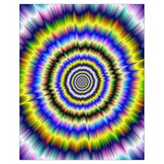 Psychedelic Blackhole Drawstring Bag (small) by Filthyphil