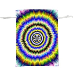 Psychedelic Blackhole  Lightweight Drawstring Pouch (xl) by Filthyphil