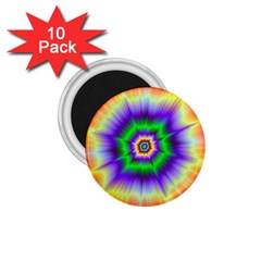 Psychedelic Trance 1 75  Magnets (10 Pack)  by Filthyphil