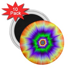 Psychedelic Trance 2 25  Magnets (10 Pack)  by Filthyphil