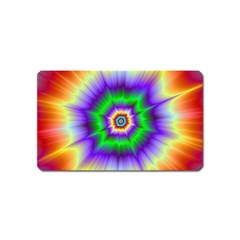 Psychedelic Trance Magnet (name Card)