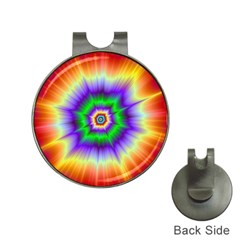 Psychedelic Trance Hat Clips With Golf Markers by Filthyphil