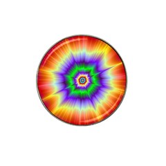 Psychedelic Trance Hat Clip Ball Marker by Filthyphil