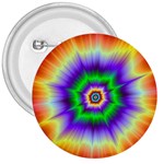 Psychedelic Explosion 3  Buttons Front