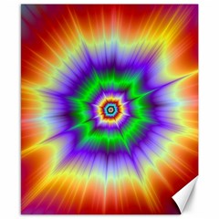 Psychedelic Trance Canvas 8  X 10  by Filthyphil