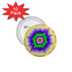 Psychedelic Explosion 1 75  Buttons (10 Pack) by Filthyphil