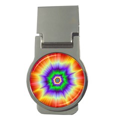 Psychedelic Explosion Money Clips (round)  by Filthyphil