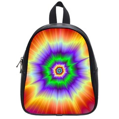 Psychedelic Trance School Bag (small) by Filthyphil