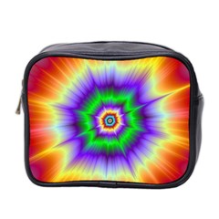 Psychedelic Trance Mini Toiletries Bag (two Sides) by Filthyphil