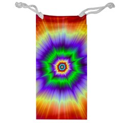 Psychedelic Explosion Jewelry Bag by Filthyphil