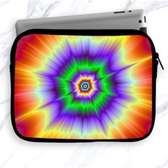 Psychedelic Trance Apple Ipad 2/3/4 Zipper Cases by Filthyphil