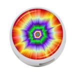 Psychedelic Explosion 4-Port USB Hub (One Side) Front