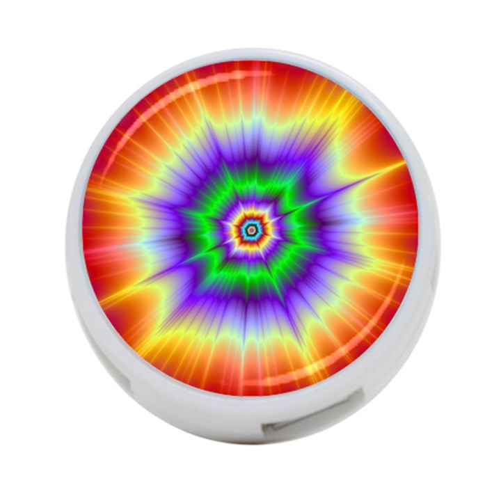 Psychedelic Explosion 4-Port USB Hub (One Side)